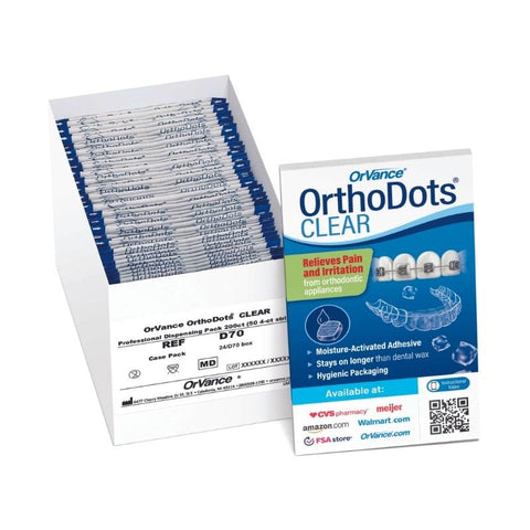 OrthoDots CLEAR 200 Pack